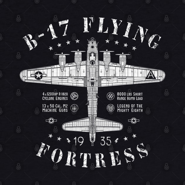 B-17 Flying Fortress by 909 Apparel